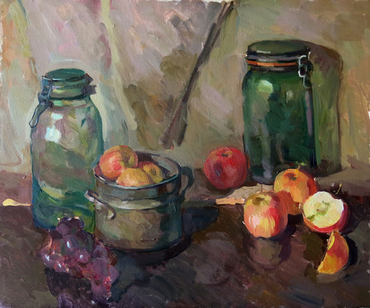 STILL LIFE WITH APPLES | ORIGINAL