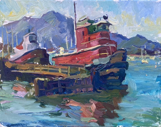 OLD TUG BOAT | ORIGINAL